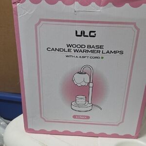 ULG Wood Base Candle Warmer Lamps